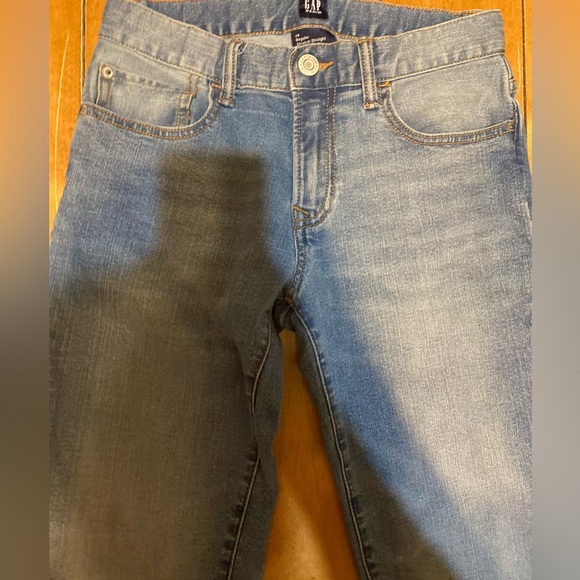 Girls Size 14 Regular Gap Denim Stretch Straight Adjustable Waist Jeans - Picture 4 of 16